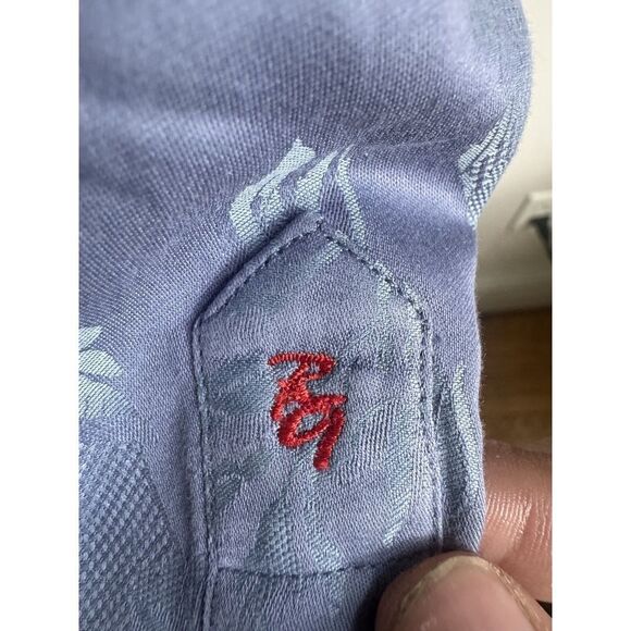 Robert Graham Shirt Mens Large Floral Paisley Long Sleeve Button Up Embroidered - Picture 10 of 12